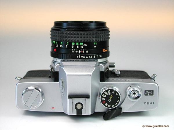 Minolta SRT-303b mit MC 1.7/50mm