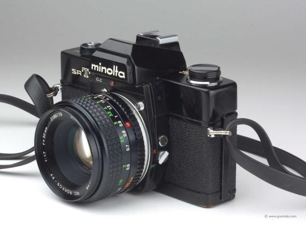 Minolta SRT-303 black + MC 1.7/50mm