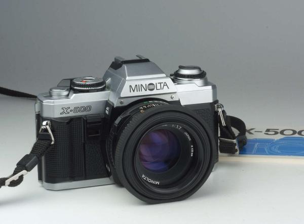 Minolta X-500 + MD 1.7/50mm