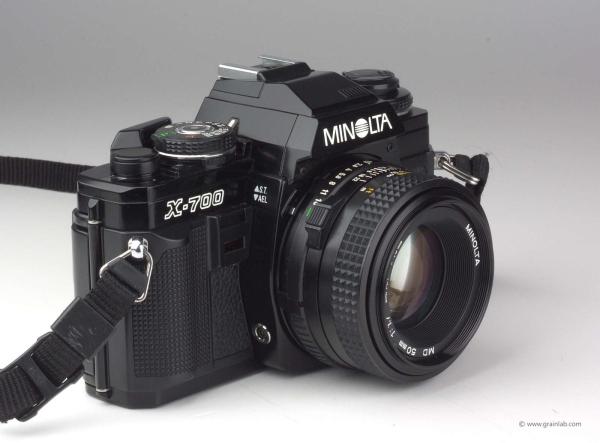 Minolta X-700 + MD 1.7/50mm