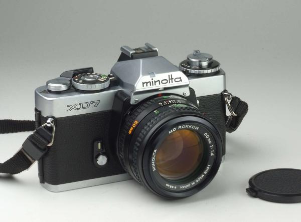 Minolta XD-7 + MD 1.4/50mm