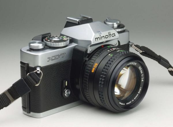 Minolta XD-7 + MD 1.4/50mm