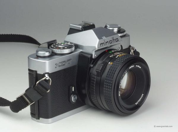 Minolta XD-7 + MD 1.7/50mm