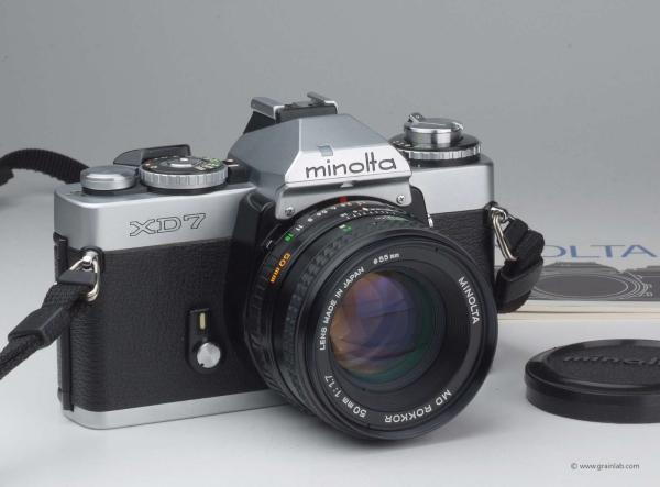 Minolta XD-7 + MD 1.7/50mm