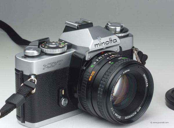 Minolta XD-7 + MD 1.7/50mm