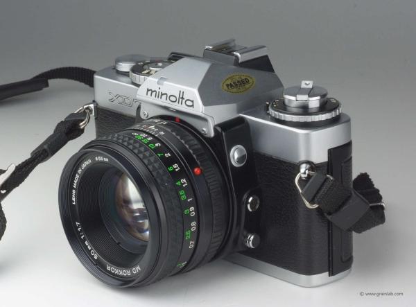 Minolta XD-7 + MD 1.7/50mm