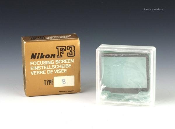 Nikon F3 Focusing Screen E