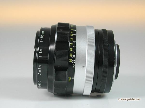 Nikon Nikkor-H.C Auto 85mm f/1.8