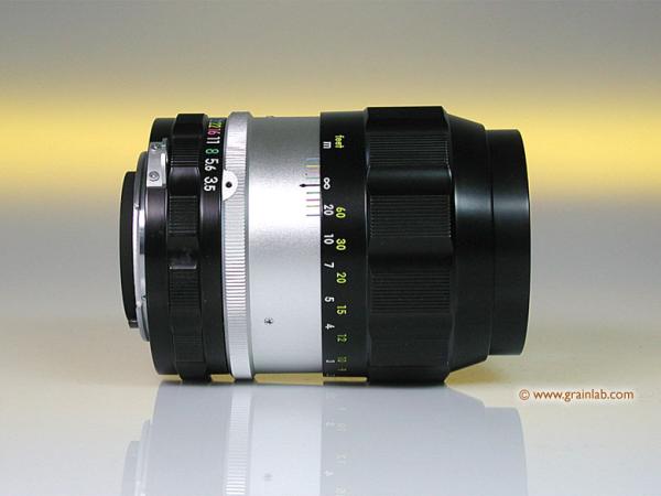 Nikon Nikkor-Q.C 3.5/135mm - Mint +++