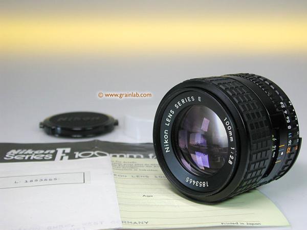 Nikon 2.8/100mm Serie E