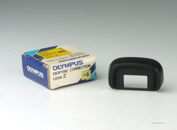 Augenmuschel 2 + Korrekturlinse -5 Dioptrien - Olympus OM