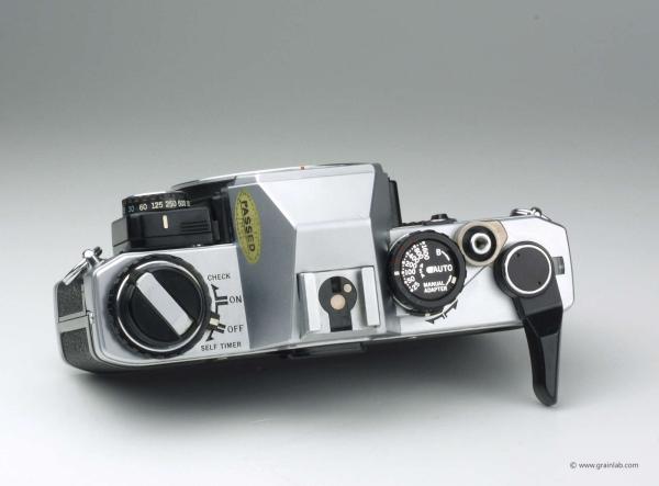 Olympus OM-10 + Manual Adapter