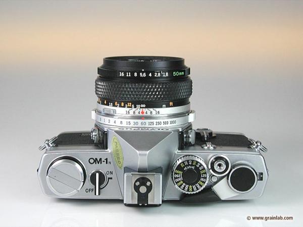 Olympus OM-1n mit Zuiko 1.8/50mm