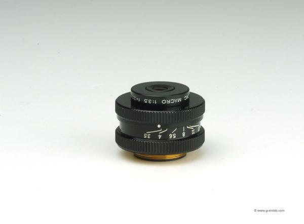 Olympus Zuiko 20mm f/3.5 Macro + Objective Lens Mount PM-MTob