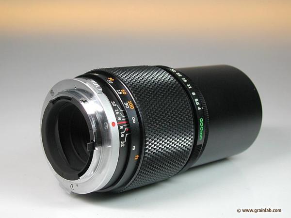 Olympus 'M-System' Zuiko 200mm f/4
