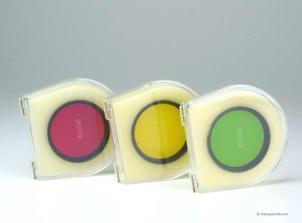 Rollei 49mm Filter: Rot, Gelb, Grün