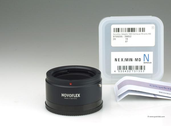 Novoflex Adapter Sony NEX / Minolta MD