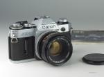Canon AE-1 + FD 50mm f/1.8 S.C.